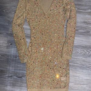 Bedazzled Dress covered in bling